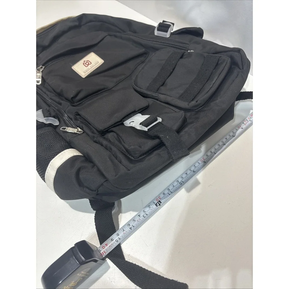 HIDDS LAPTOP BACKPACK 19 Inch Black School Bag College Back Pack Pockets